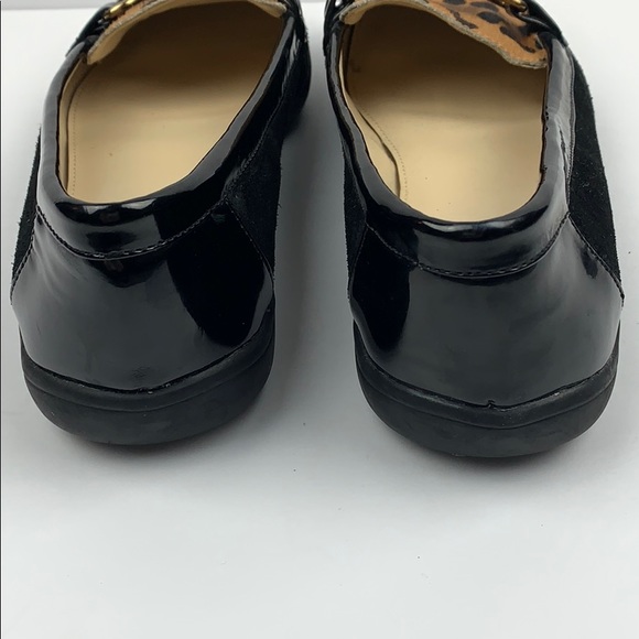 AK Anne Klein Cinna Black Leather Loafers 8.5 - Picture 5 of 6